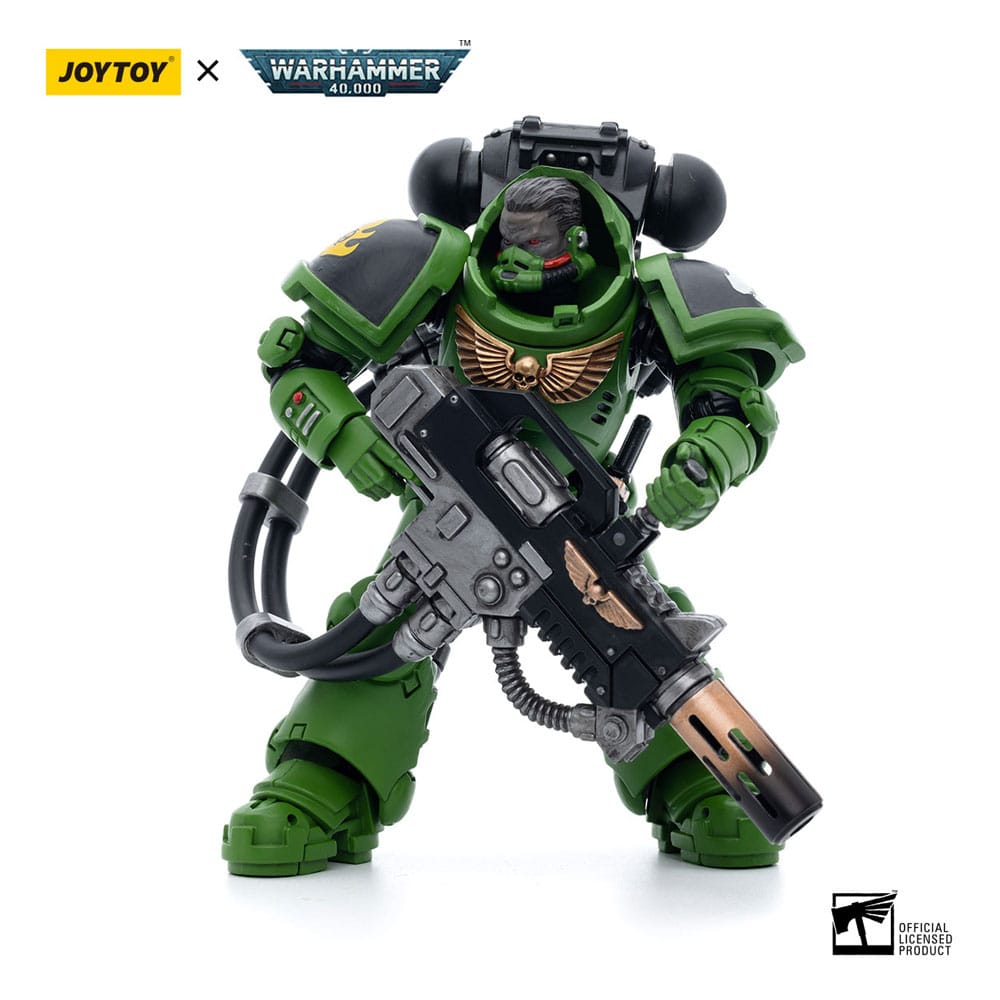 Warhammer 40k Actionfigur 1/18 Salamanders Eradicators Brother T'Kren 12 cm Image 4