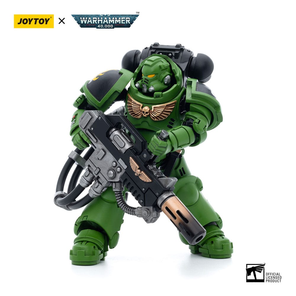 Warhammer 40k Actionfigur 1/18 Salamanders Eradicators Brother T'Kren 12 cm Image 5