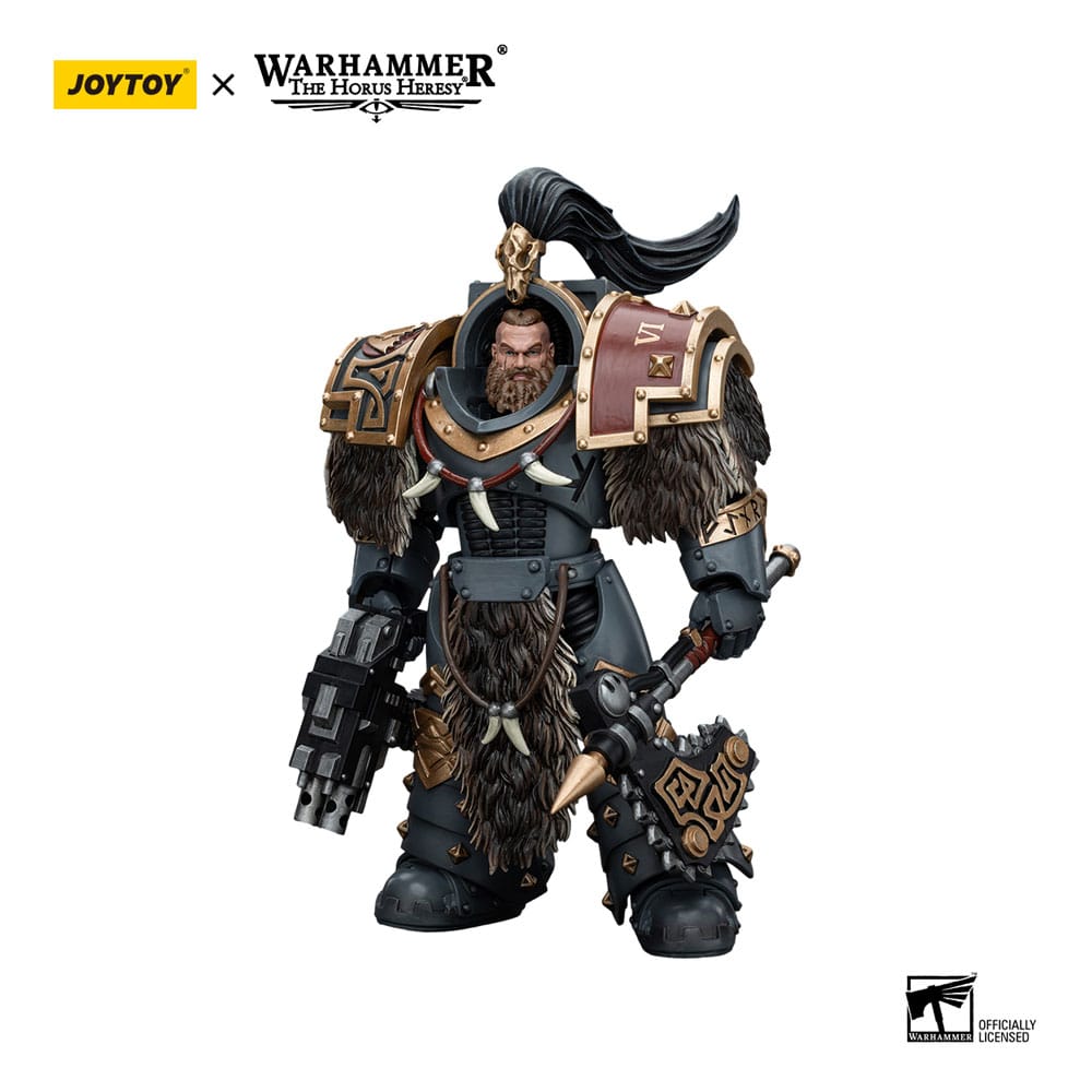 Warhammer The Horus Heresy Actionfigur 1/18 Space Wolves Varagyr Wolf Guard Squad Varagyr Terminator 4 12 cm Image 3