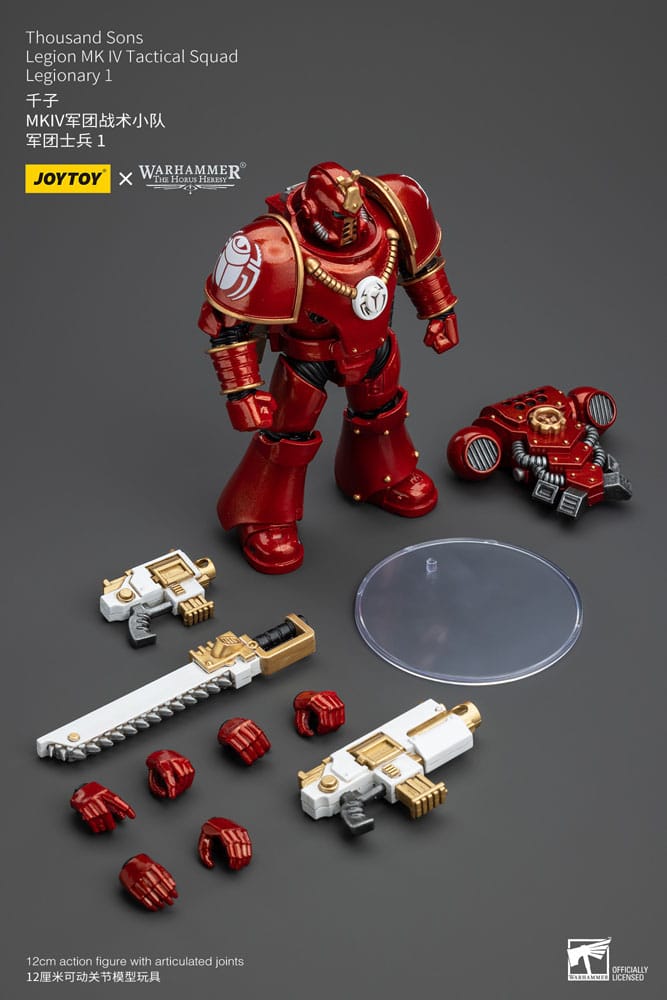 Warhammer The Horus Heresy Actionfigur 1/18 Thousand Sons Legion MK IV Tactical Squad Legionary 1 12 cm Image 8