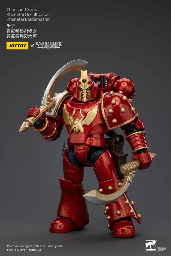 Warhammer The Horus Heresy Actionfigur 1/18 Thousand Sons Khenetai Occult Cabal Khenetai Blademaster 12 cm Image 2