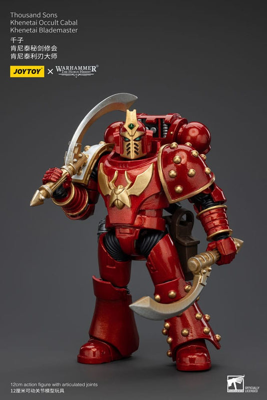 Warhammer The Horus Heresy Actionfigur 1/18 Thousand Sons Khenetai Occult Cabal Khenetai Blademaster 12 cm Image 2