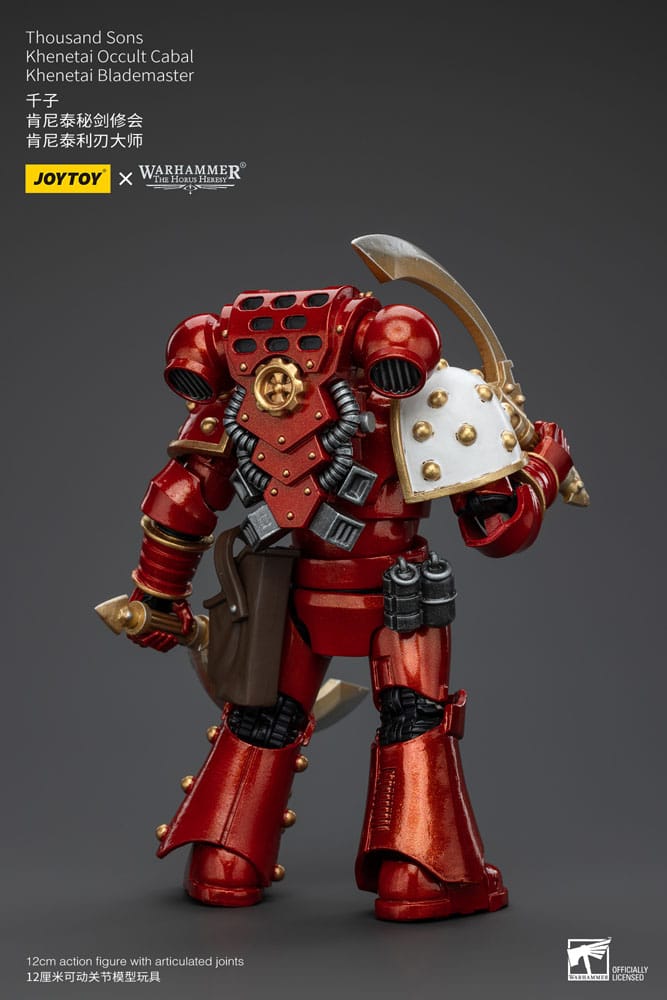 Warhammer The Horus Heresy Actionfigur 1/18 Thousand Sons Khenetai Occult Cabal Khenetai Blademaster 12 cm Image 3