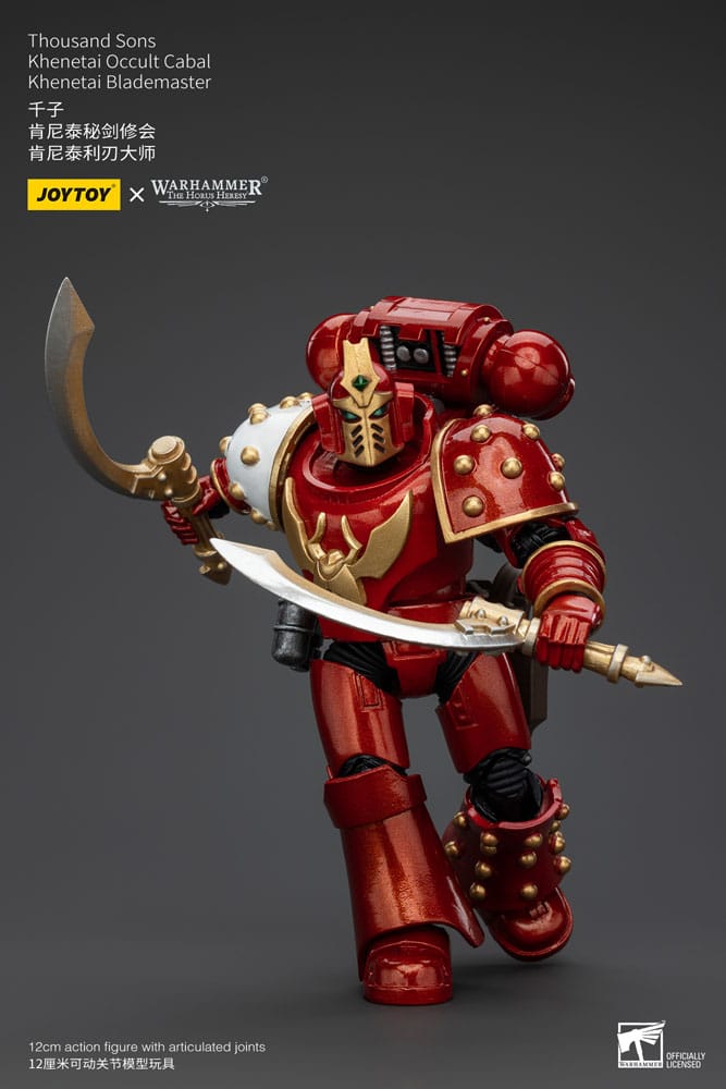 Warhammer The Horus Heresy Actionfigur 1/18 Thousand Sons Khenetai Occult Cabal Khenetai Blademaster 12 cm Image 4