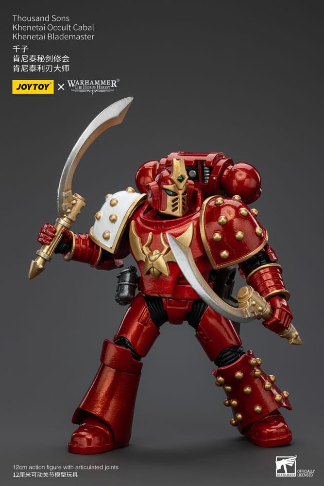 Warhammer The Horus Heresy Actionfigur 1/18 Thousand Sons Khenetai Occult Cabal Khenetai Blademaster 12 cm Image 5