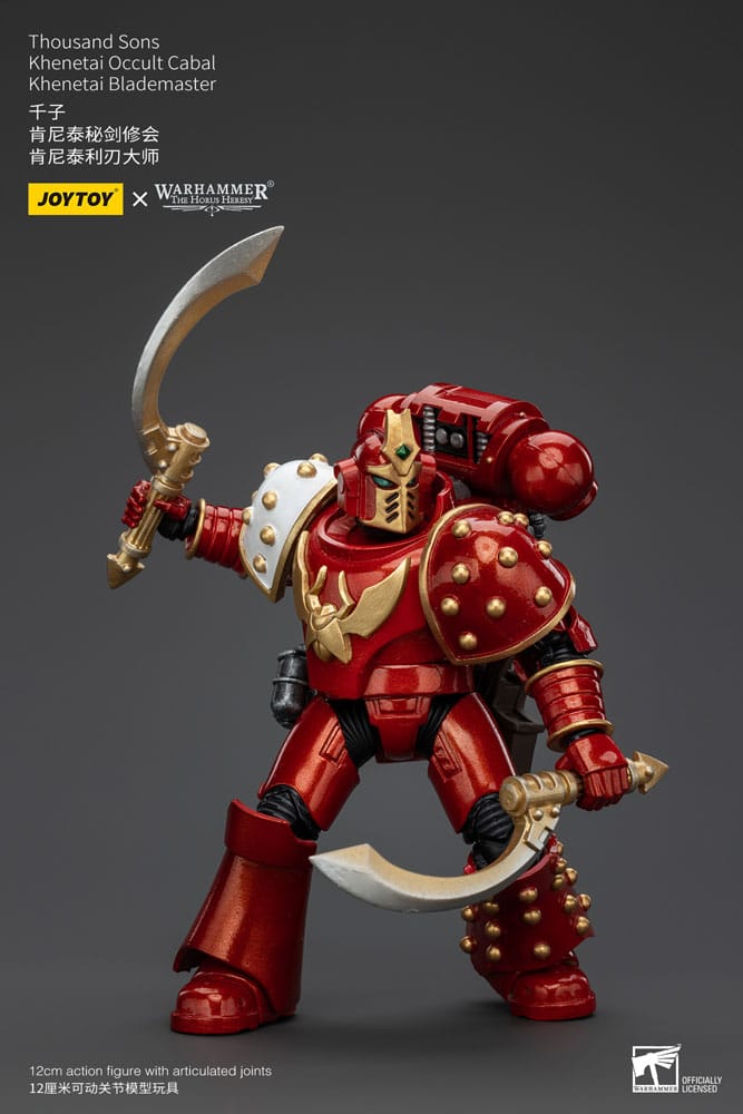 Warhammer The Horus Heresy Actionfigur 1/18 Thousand Sons Khenetai Occult Cabal Khenetai Blademaster 12 cm Image 6