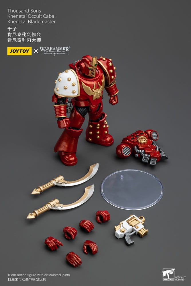 Warhammer The Horus Heresy Actionfigur 1/18 Thousand Sons Khenetai Occult Cabal Khenetai Blademaster 12 cm Image 8
