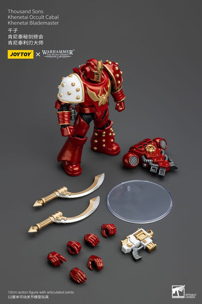 Warhammer The Horus Heresy Actionfigur 1/18 Thousand Sons Khenetai Occult Cabal Khenetai Blademaster 12 cm Image 8
