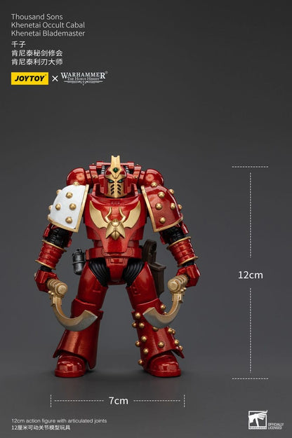 Warhammer The Horus Heresy Actionfigur 1/18 Thousand Sons Khenetai Occult Cabal Khenetai Blademaster 12 cm Image 9