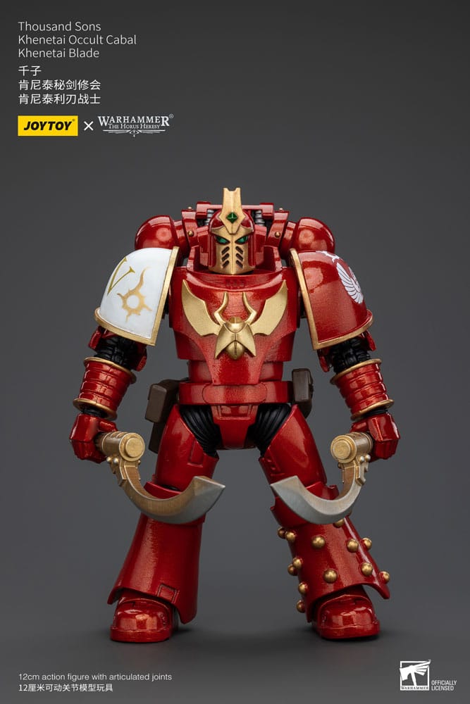 Warhammer The Horus Heresy Actionfigur 1/18 Thousand Sons Khenetai Occult Cabal Khenetai Blade 12 cm Image 1