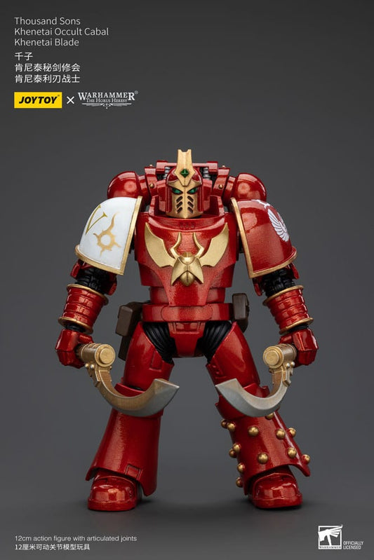 Warhammer The Horus Heresy Actionfigur 1/18 Thousand Sons Khenetai Occult Cabal Khenetai Blade 12 cm Image 1