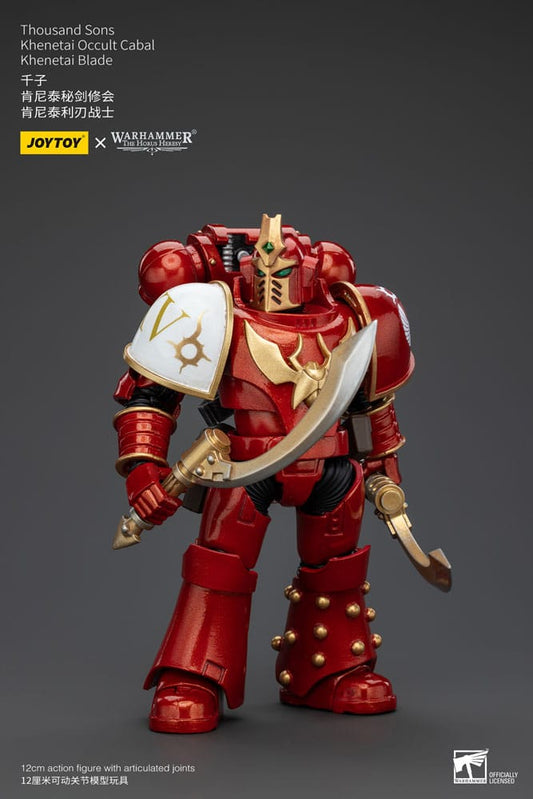 Warhammer The Horus Heresy Actionfigur 1/18 Thousand Sons Khenetai Occult Cabal Khenetai Blade 12 cm Image 2