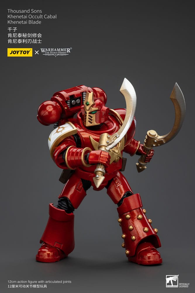 Warhammer The Horus Heresy Actionfigur 1/18 Thousand Sons Khenetai Occult Cabal Khenetai Blade 12 cm Image 5