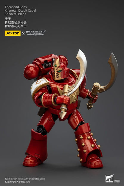 Warhammer The Horus Heresy Actionfigur 1/18 Thousand Sons Khenetai Occult Cabal Khenetai Blade 12 cm Image 5