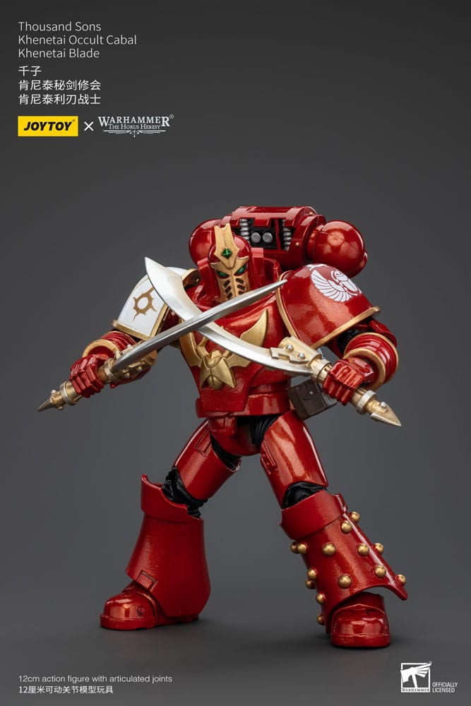 Warhammer The Horus Heresy Actionfigur 1/18 Thousand Sons Khenetai Occult Cabal Khenetai Blade 12 cm Image 6
