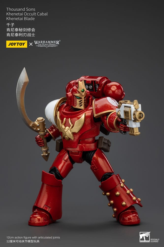 Warhammer The Horus Heresy Actionfigur 1/18 Thousand Sons Khenetai Occult Cabal Khenetai Blade 12 cm Image 7
