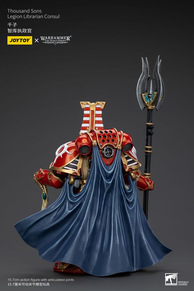 Warhammer The Horus Heresy Actionfigur 1/18 Thousand Sons Legion Librarian Consut 16 cm Image 4