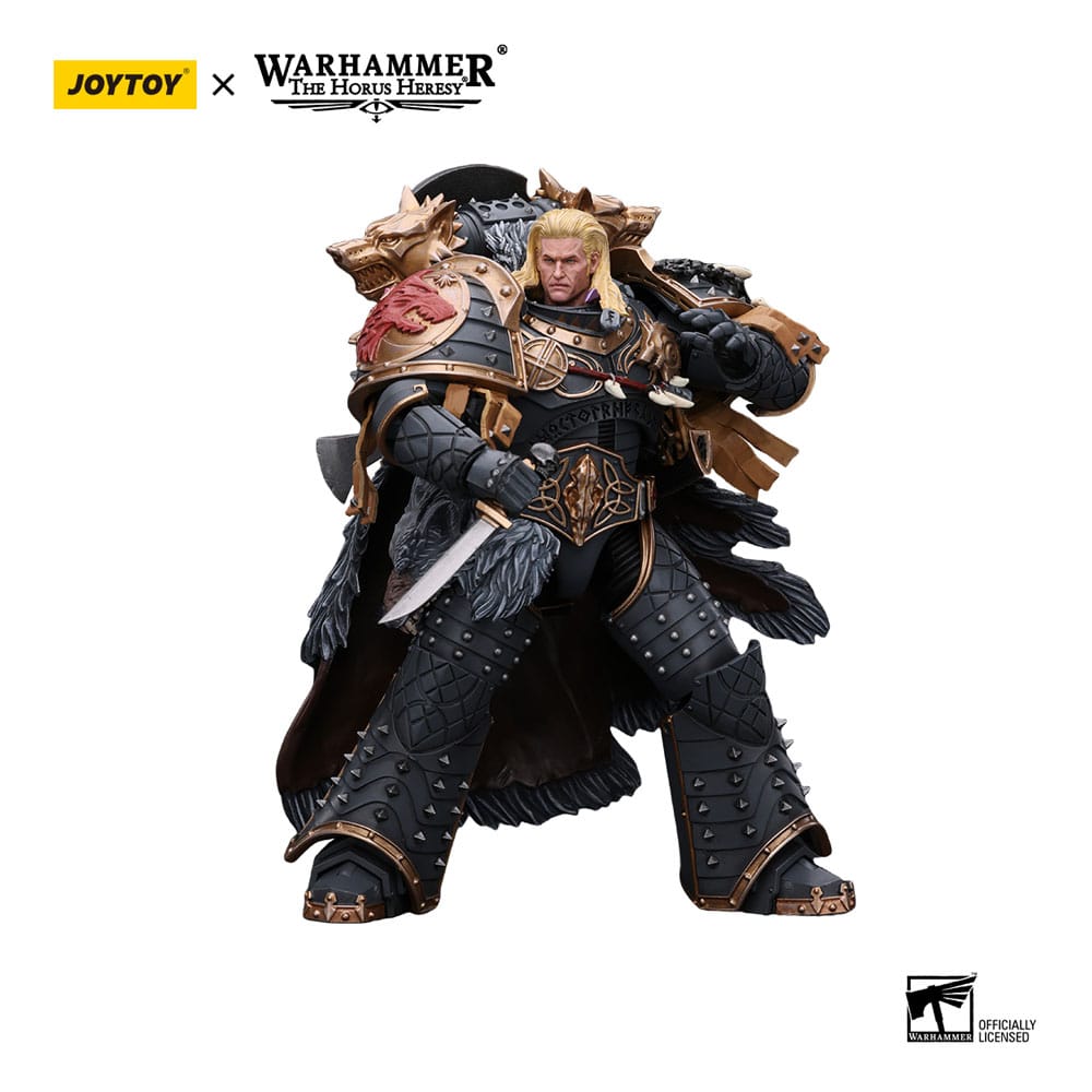 Warhammer The Horus Heresy Actionfigur 1/18 Space Wolves Leman Russ Primarch of the VIth Legion 12 cm Image 4
