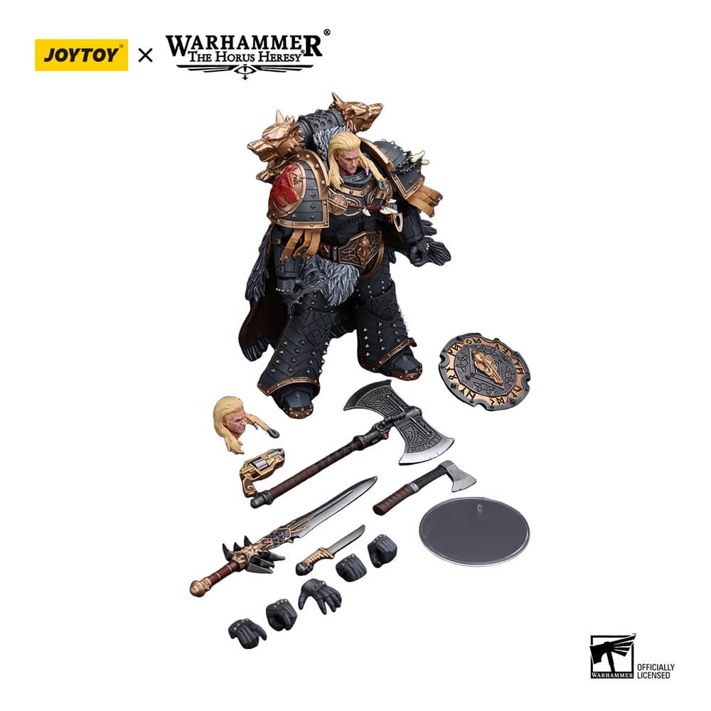 Warhammer The Horus Heresy Actionfigur 1/18 Space Wolves Leman Russ Primarch of the VIth Legion 12 cm Image 6