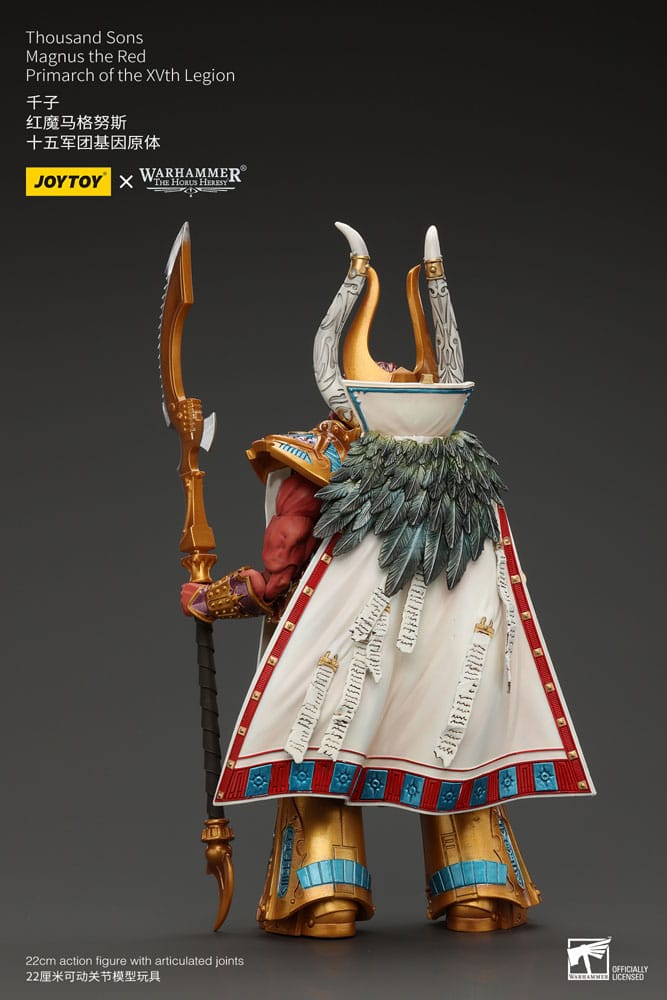 Warhammer The Horus Heresy Actionfigur 1/18 Thousand sons Magnus the Red Primarch of the XVth Legion 12 cm Image 6