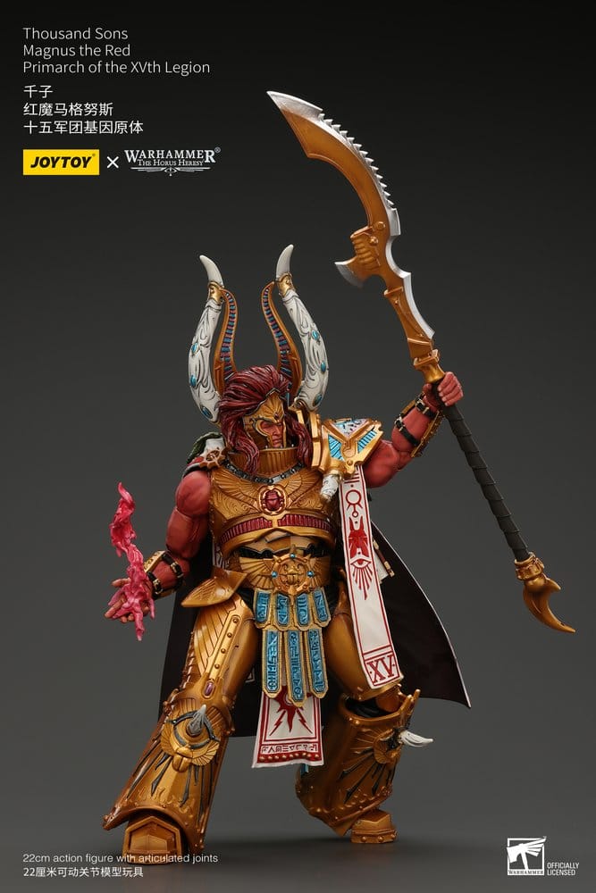 Warhammer The Horus Heresy Actionfigur 1/18 Thousand sons Magnus the Red Primarch of the XVth Legion 22 cm Image 9