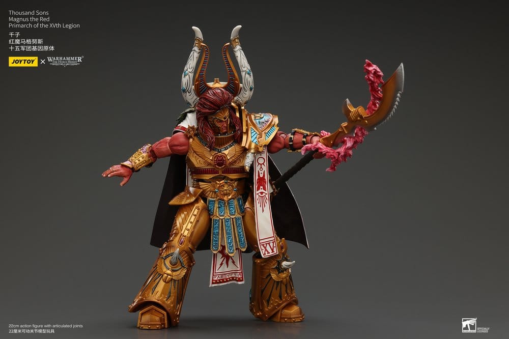 Warhammer The Horus Heresy Actionfigur 1/18 Thousand sons Magnus the Red Primarch of the XVth Legion 22 cm Image 10
