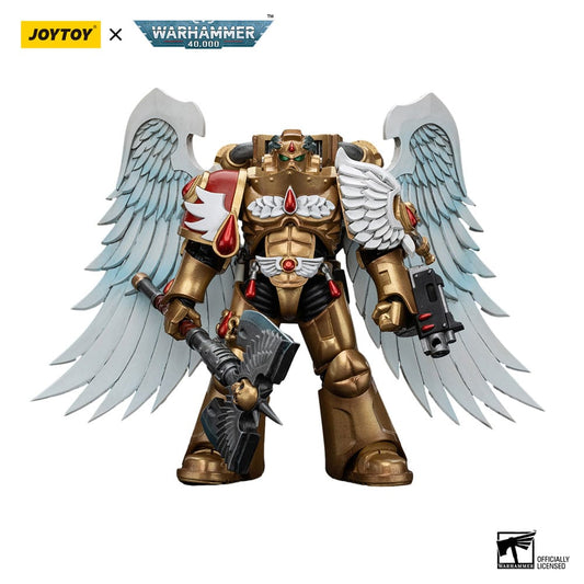 Warhammer 40,000 Actionfigur 1/18 Blood Angels Sanguinary Guard with Encarmine Axe 12 cm Image 1