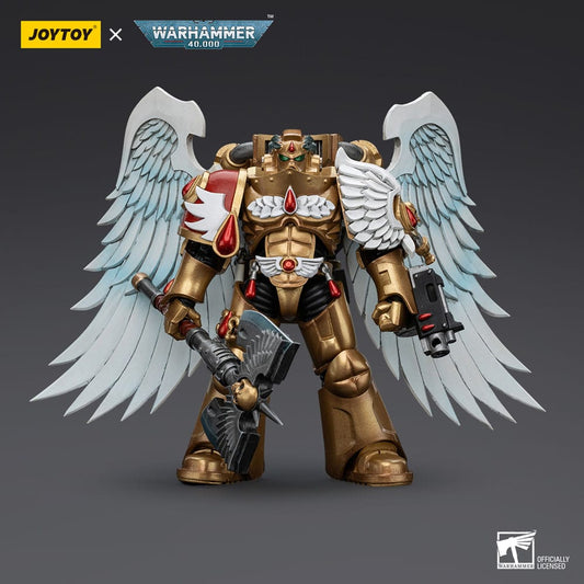 Warhammer 40,000 Actionfigur 1/18 Blood Angels Sanguinary Guard with Encarmine Axe 12 cm Image 2