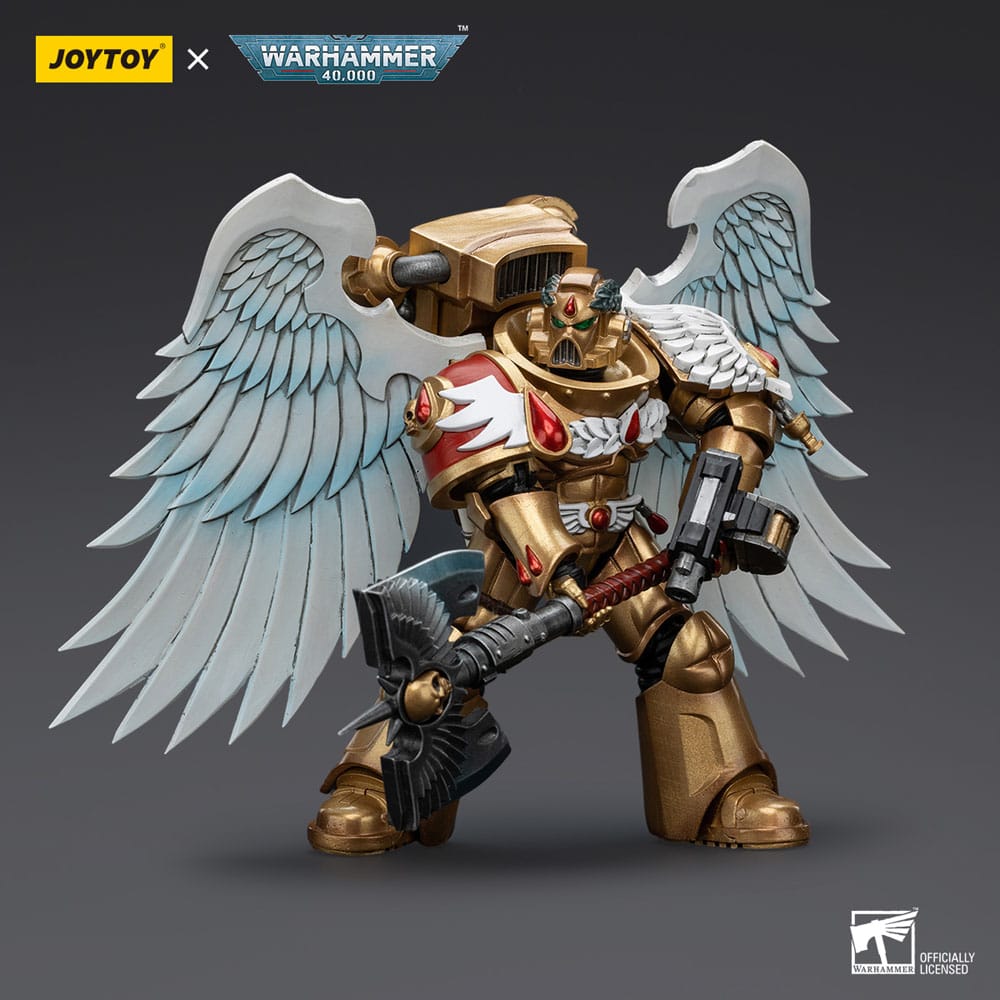 Warhammer 40,000 Actionfigur 1/18 Blood Angels Sanguinary Guard with Encarmine Axe 12 cm Image 5
