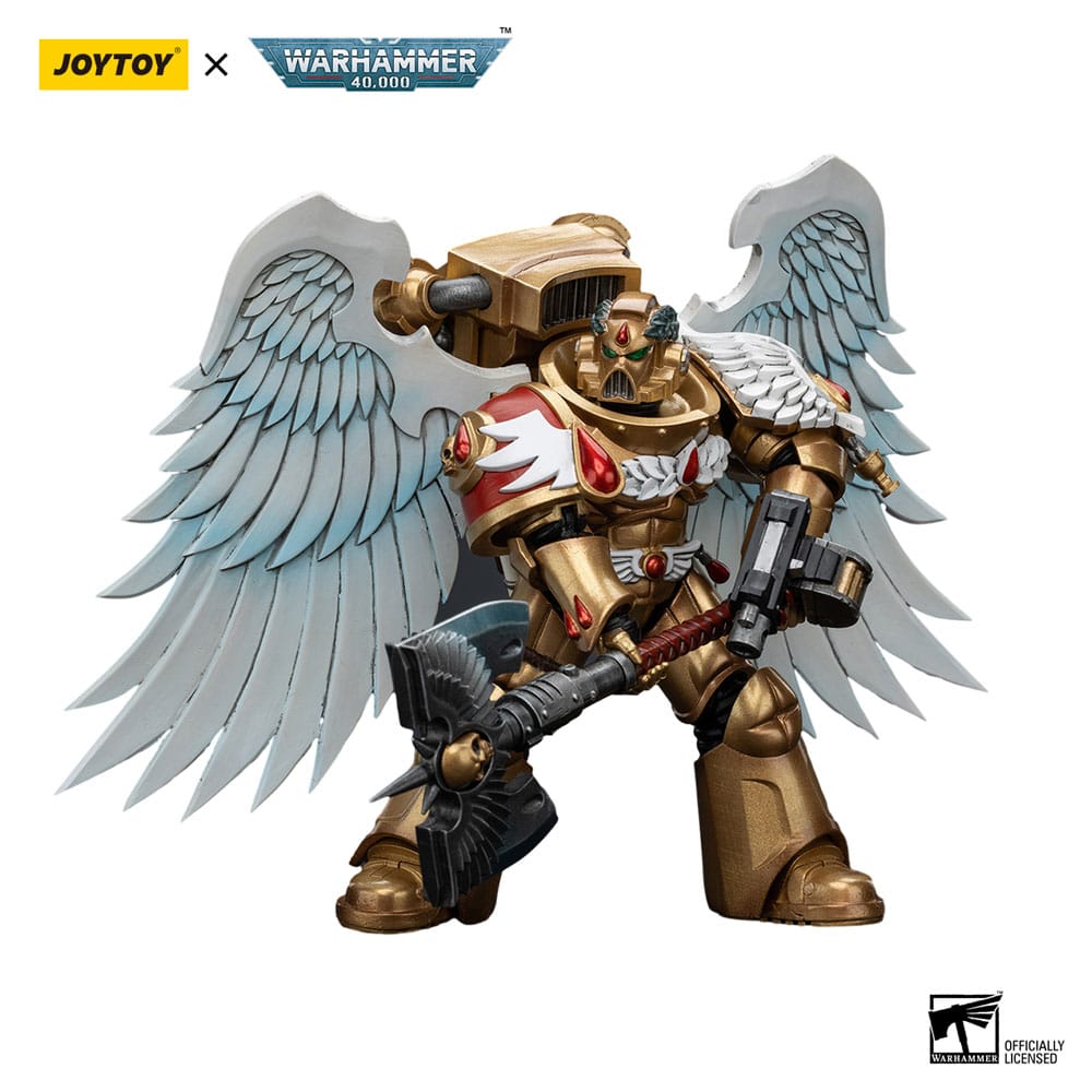 Warhammer 40,000 Actionfigur 1/18 Blood Angels Sanguinary Guard with Encarmine Axe 12 cm Image 9