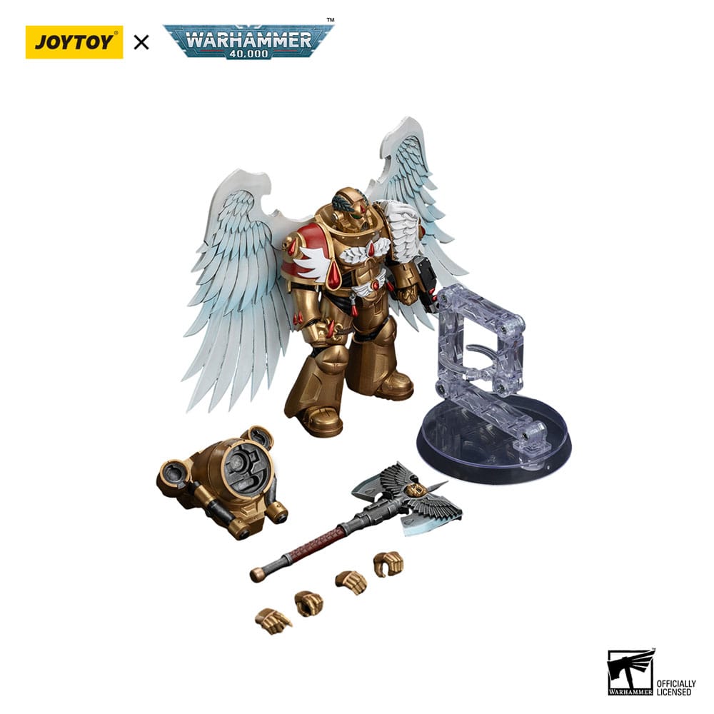 Warhammer 40,000 Actionfigur 1/18 Blood Angels Sanguinary Guard with Encarmine Axe 12 cm Image 10