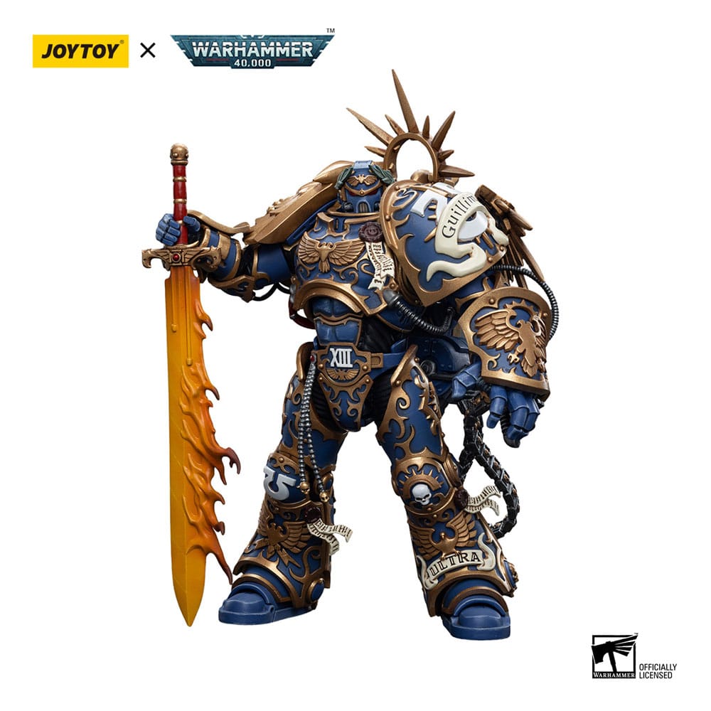 Warhammer 40k Actionfigur 1/18 Ultramarines Primarch Roboute Guilliman 18 cm Reproduktion Image 1