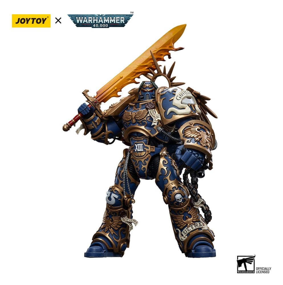 Warhammer 40k Actionfigur 1/18 Ultramarines Primarch Roboute Guilliman 18 cm Reproduktion Image 3