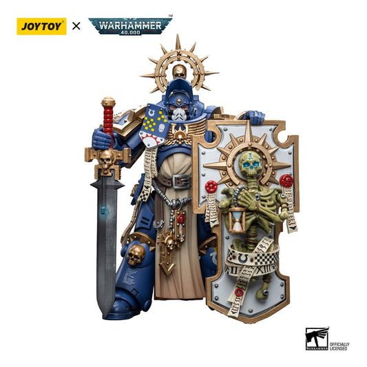 Warhammer 40k Actionfigur 1/18 Ultramarines Primaris Captain with Relic Shield and Power Sword 12 cm Image 1