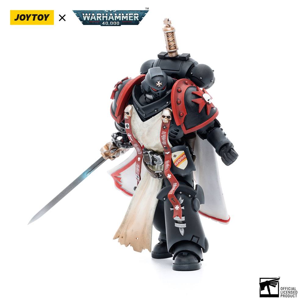 Warhammer 40k Actionfigur 1/18 Black Templars Primaris Sword Brethren Eberwulf 12 cm Image 14