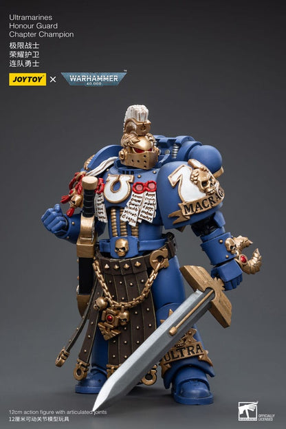 Warhammer 40k Actionfigur 1/18 Ultramarines Honour Guard Chapter Champion 12 cm Image 4