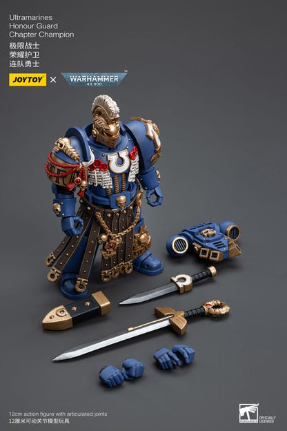Warhammer 40k Actionfigur 1/18 Ultramarines Honour Guard Chapter Champion 12 cm Image 9