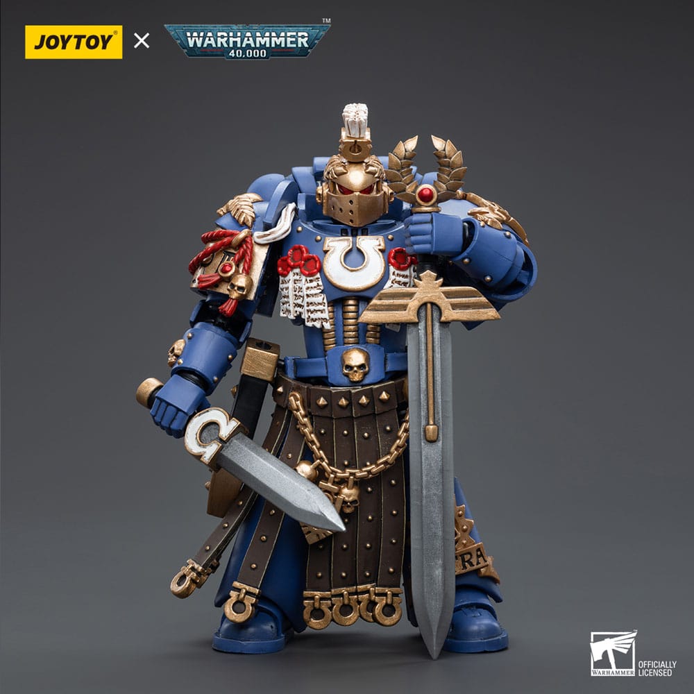 Warhammer 40k Actionfigur 1/18 Ultramarines Honour Guard Chapter Champion 12 cm Image 10
