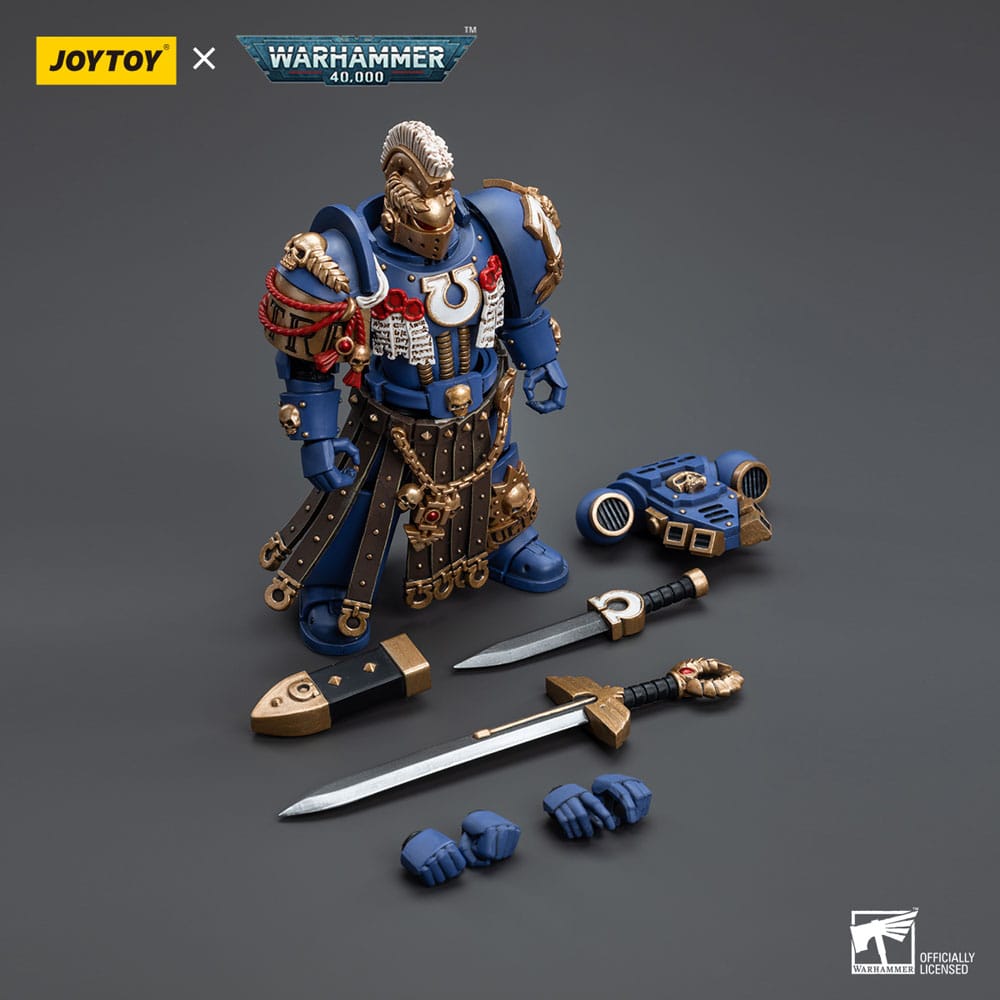 Warhammer 40k Actionfigur 1/18 Ultramarines Honour Guard Chapter Champion 12 cm Image 14