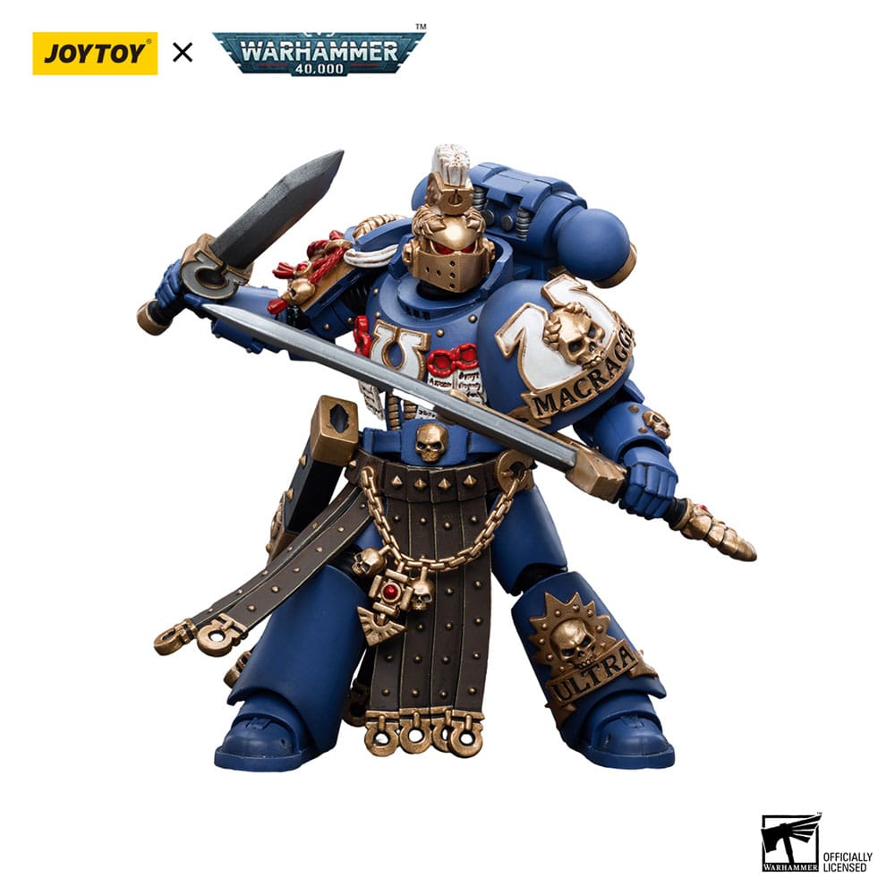 Warhammer 40k Actionfigur 1/18 Ultramarines Honour Guard Chapter Champion 12 cm Image 16