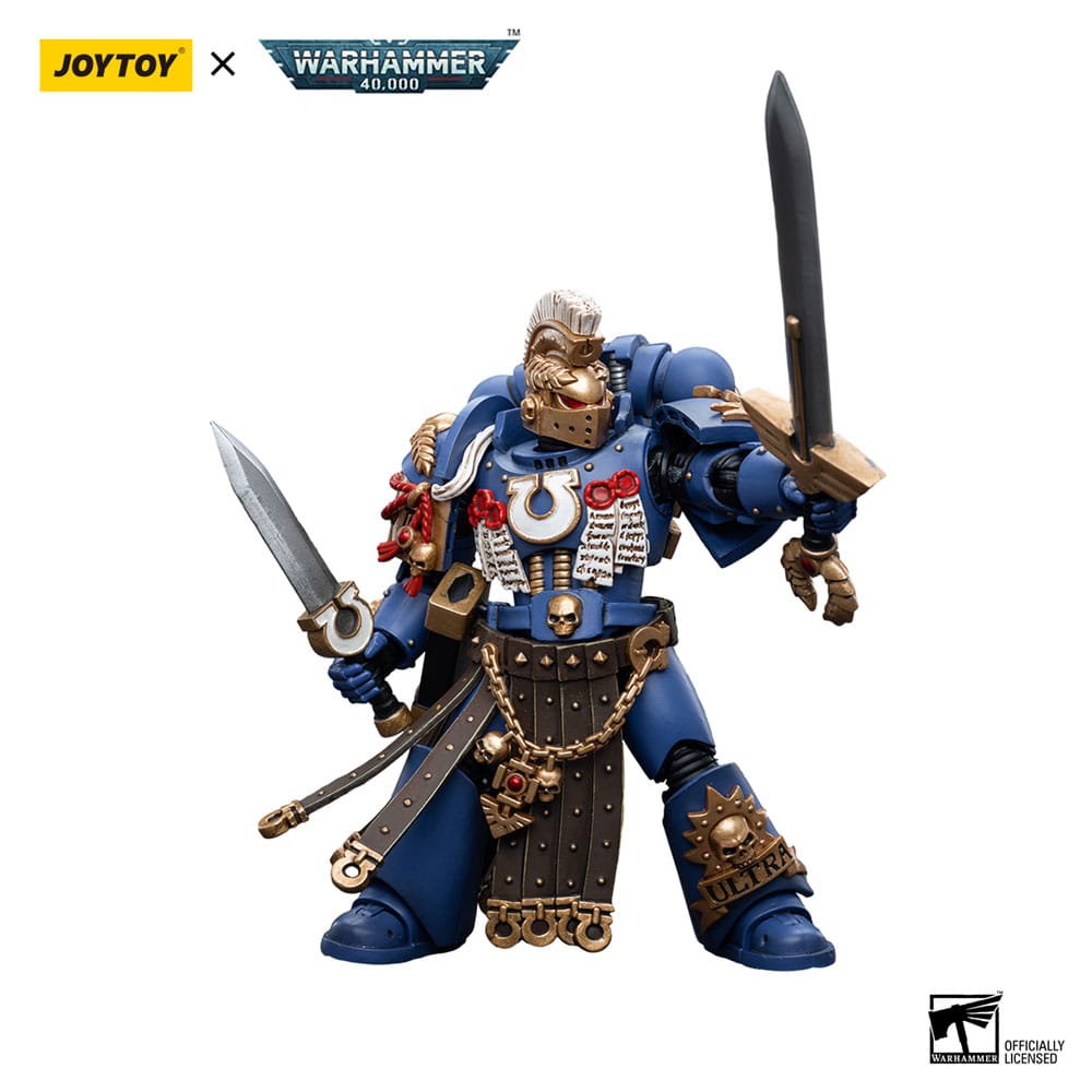 Warhammer 40k Actionfigur 1/18 Ultramarines Honour Guard Chapter Champion 12 cm Image 17