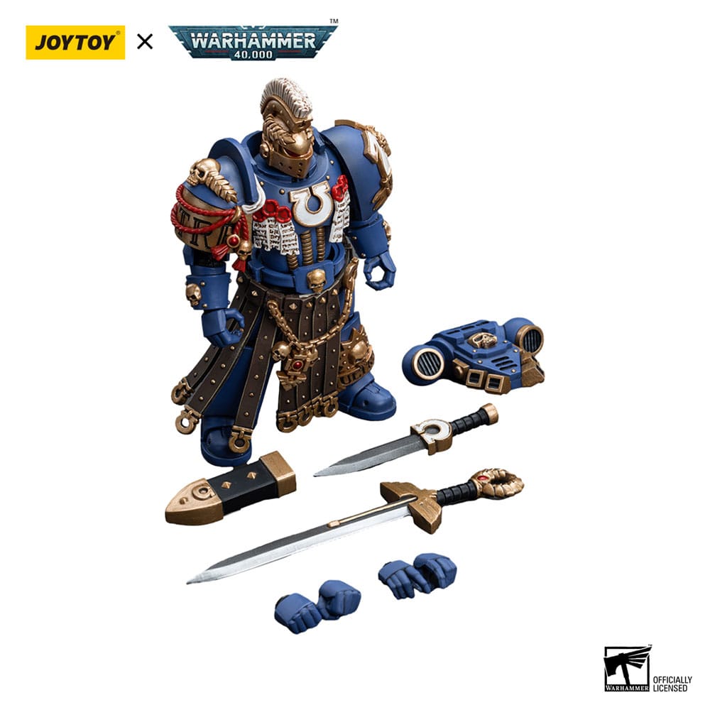 Warhammer 40k Actionfigur 1/18 Ultramarines Honour Guard Chapter Champion 12 cm Image 18