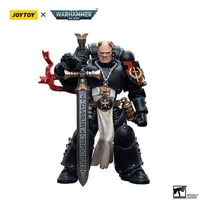 Warhammer 40k Actionfigur 1/18 Black Templars Emperor's Champion Bayard's Revenge 12 cm Image 1