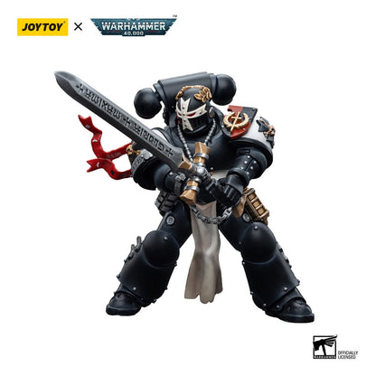 Warhammer 40k Actionfigur 1/18 Black Templars Emperor's Champion Bayard's Revenge 12 cm Image 4