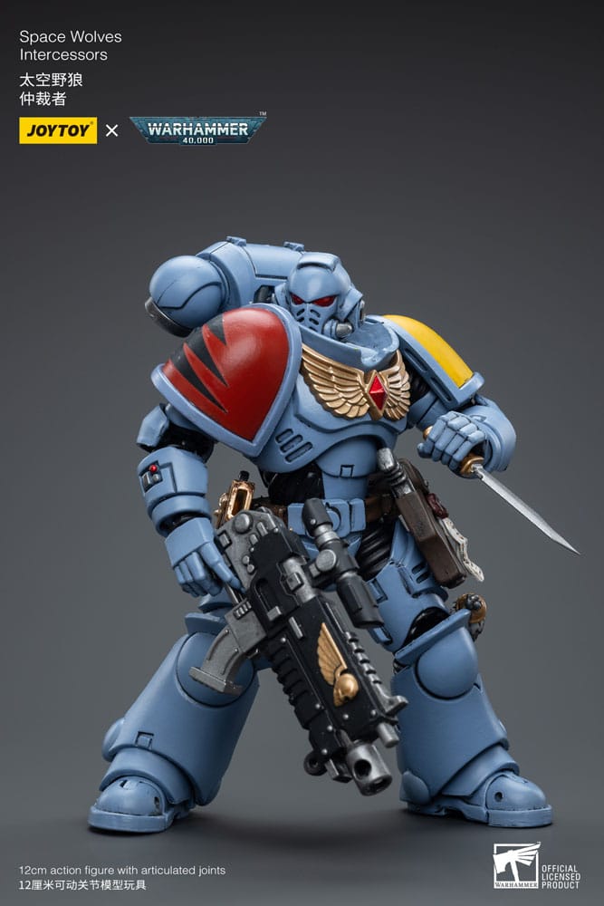 Warhammer 40k Actionfigur 1/18 Space Wolves Intercessors 12 cm Image 6