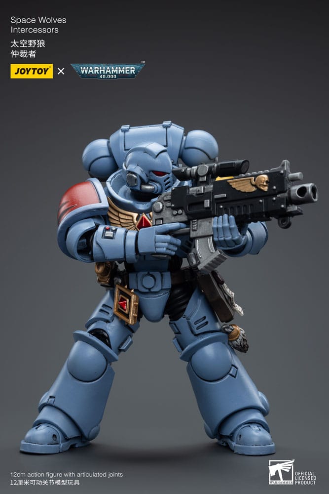 Warhammer 40k Actionfigur 1/18 Space Wolves Intercessors 12 cm Image 7