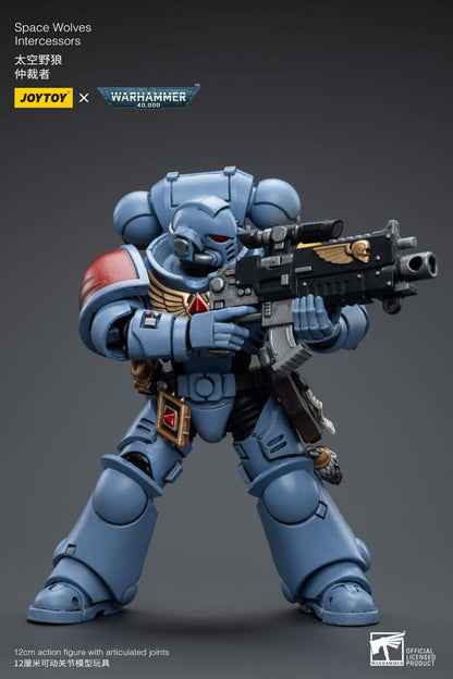Warhammer 40k Actionfigur 1/18 Space Wolves Intercessors 12 cm Image 7