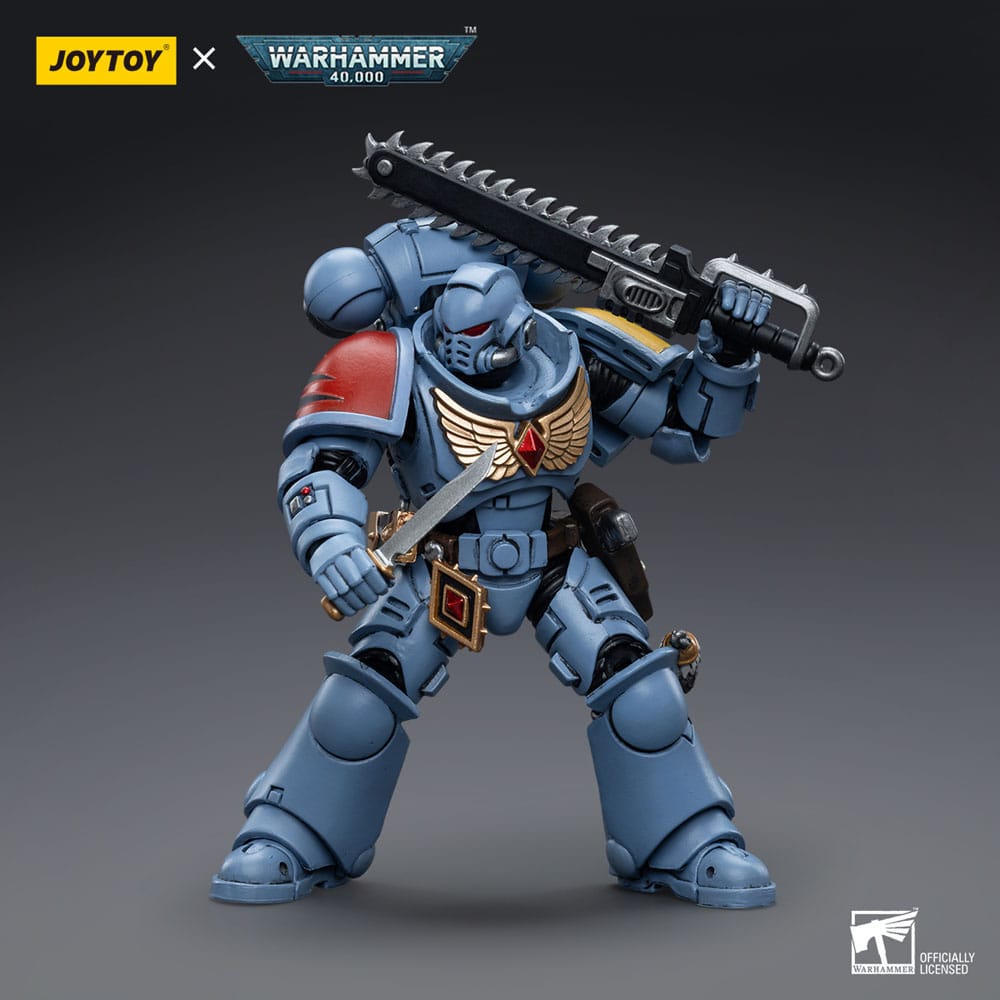 Warhammer 40k Actionfigur 1/18 Space Wolves Intercessors 12 cm Image 13