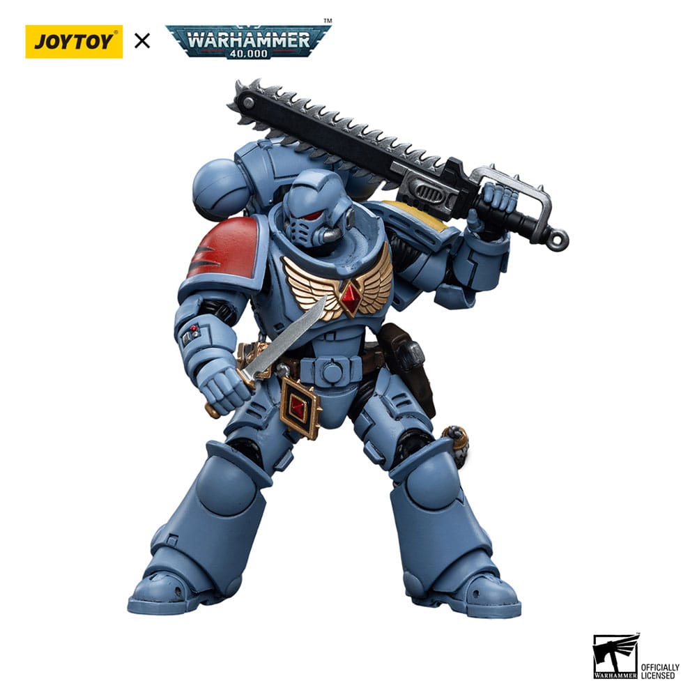 Warhammer 40k Actionfigur 1/18 Space Wolves Intercessors 12 cm Image 16