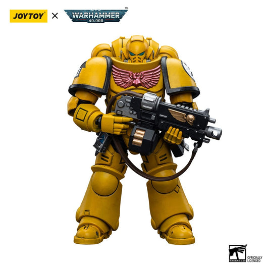 Warhammer 40k Actionfigur 1/18 Imperial Fists Intercessors 12 cm Image 1